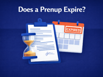 does a prenup expire